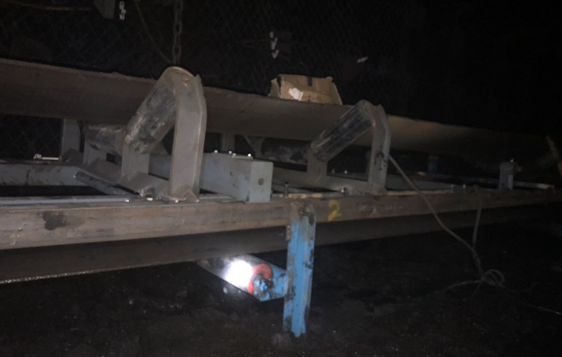 三臺(tái)礦用防爆電子皮帶秤安裝完畢，產(chǎn)量數(shù)據(jù)準(zhǔn)確可靠！