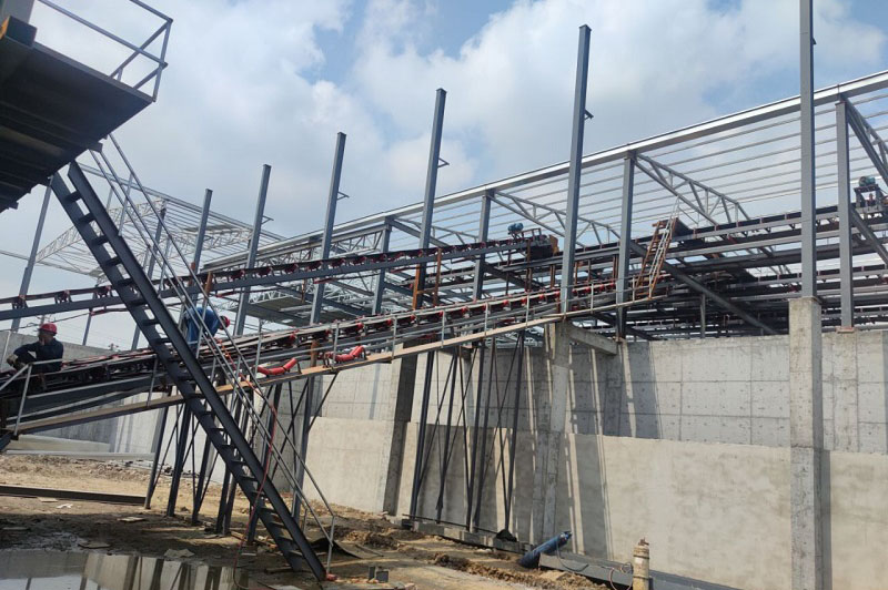 多臺(tái)高精度電子皮帶秤在新型建材行業(yè)調(diào)試完成，適應(yīng)能力更強(qiáng)！