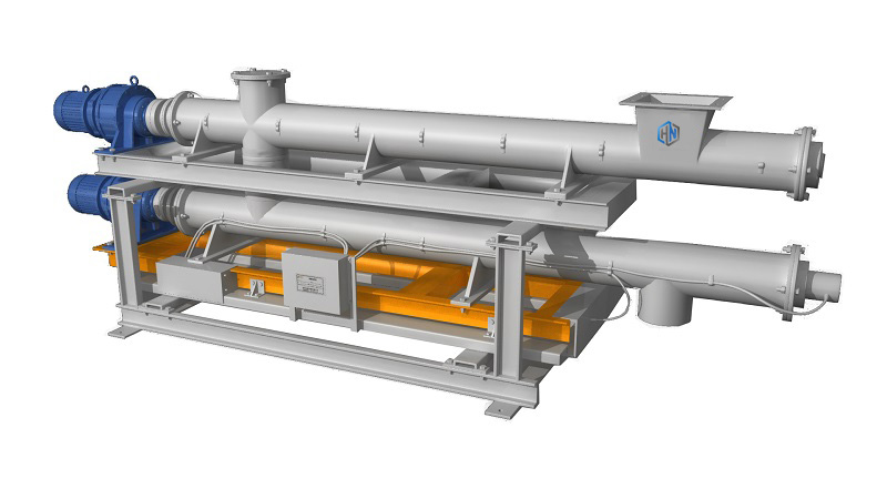 昊諾科技稱重式雙管螺旋給料機在實際應用中收到用戶認可和好評！